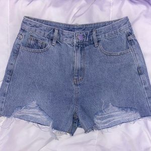 High Waist Jean shorts Shein 🌺